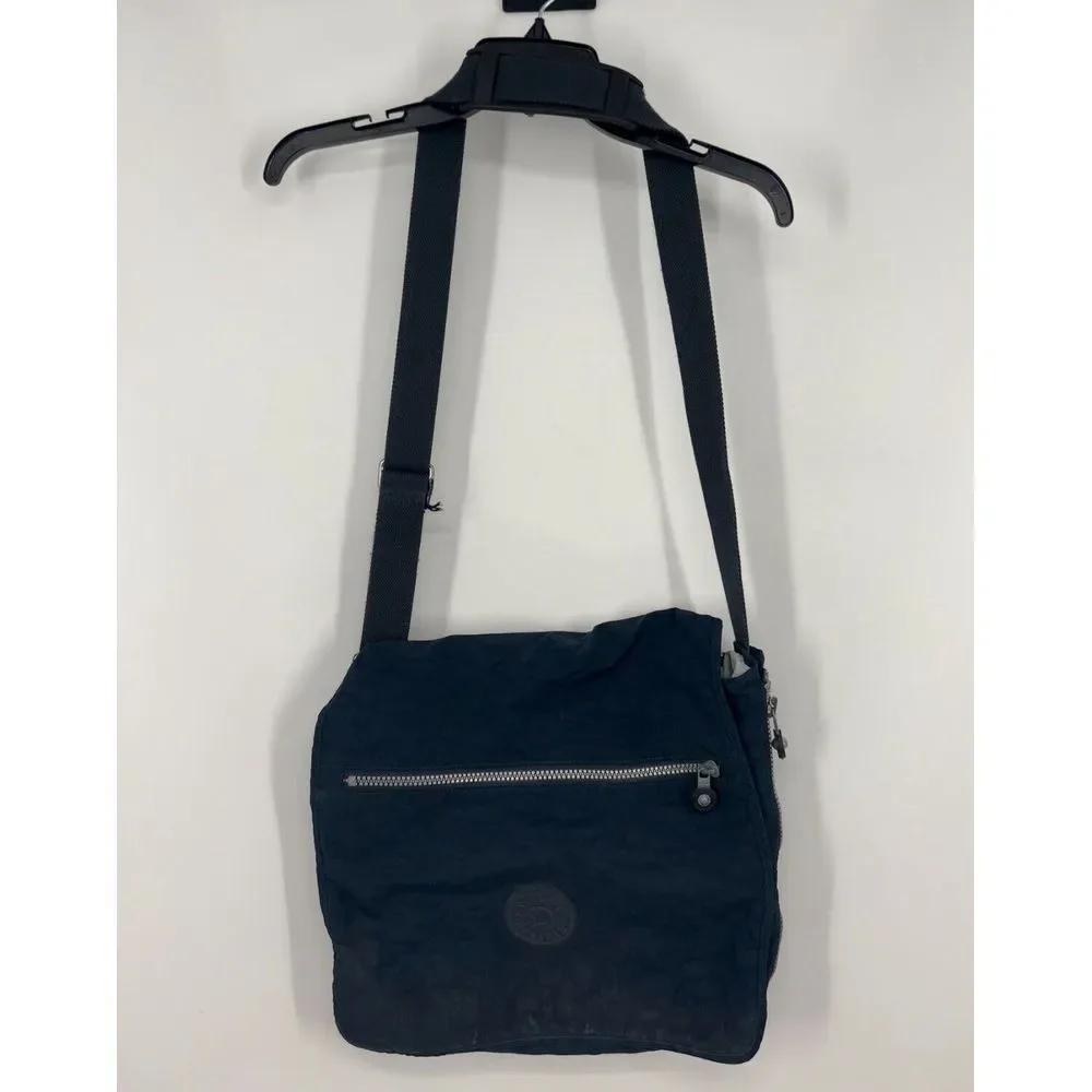 Kipling Oswin Messenger Crossbody Shoulder Bag Blue Bleu 2 M6 11.5